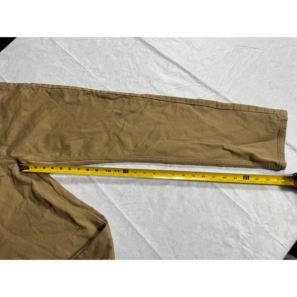 Banana Republic Traveler Pants Mens 36x32 Khaki Excellent Slim Fit Chino Stretch
